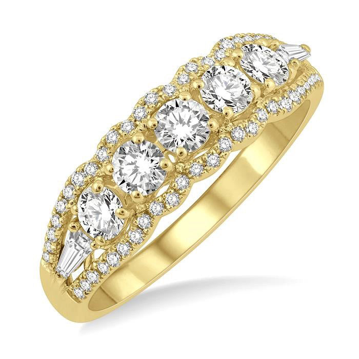 Harmony Diamond Ring in Metal