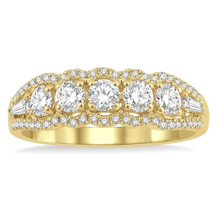 Harmony Diamond Ring in Metal