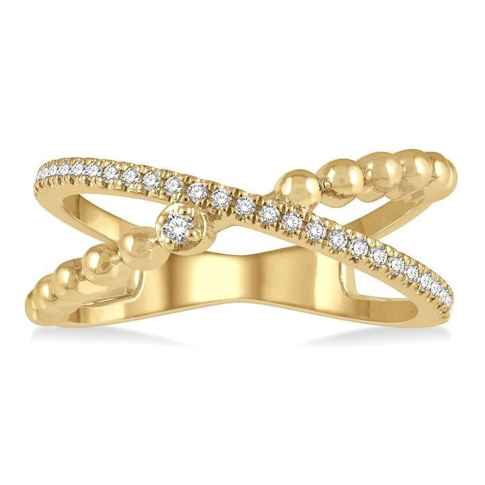 Aurora Diamond Ring in Metal