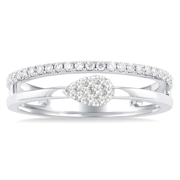 Twilight Diamond Ring in Metal