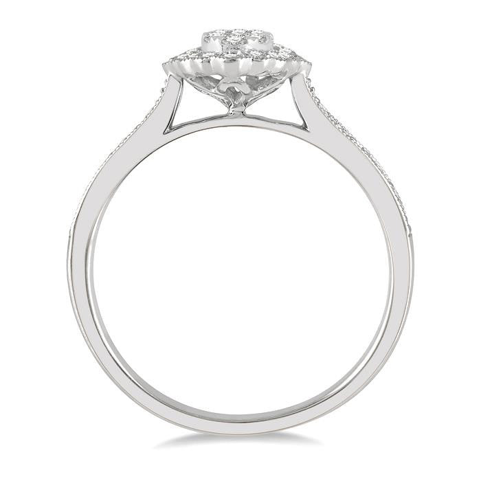 Oval Shape Shine Bright Diamond Ring