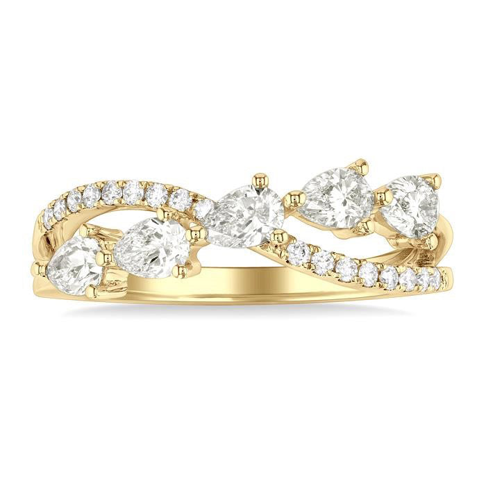 Elegance Diamond Ring in Metal