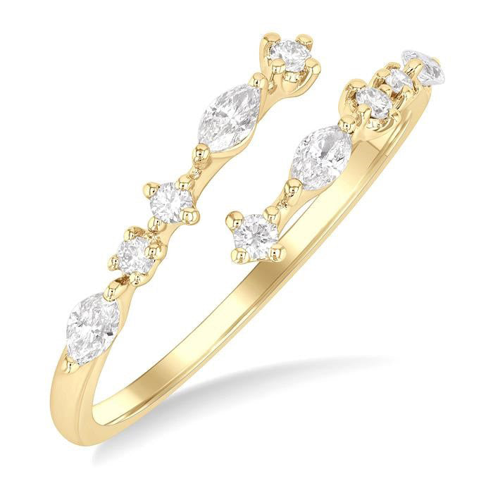 Diamond Fashion Open Band