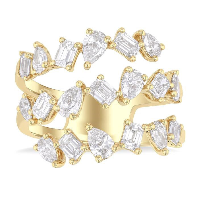 Midnight Diamond Ring in Metal