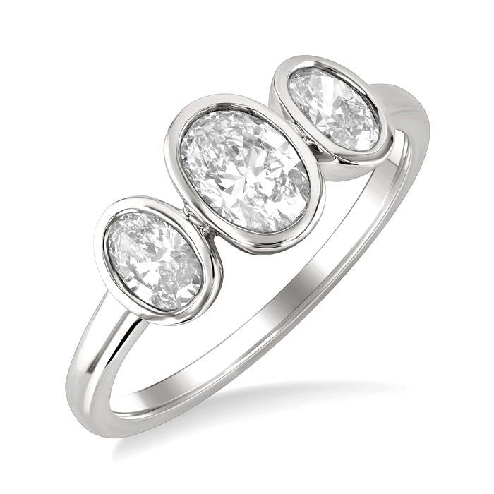 Opulence Diamond Ring in Metal