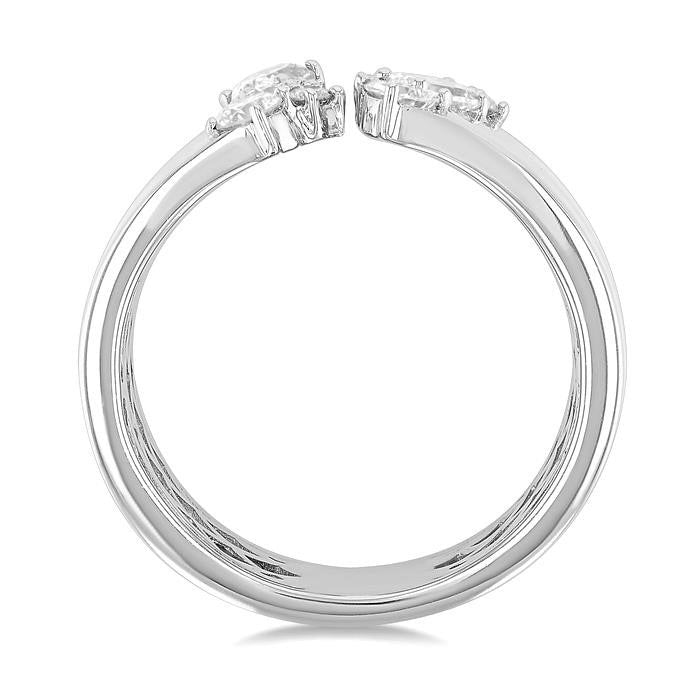 Bold Mixed Shape Diamond Fashion Open Band