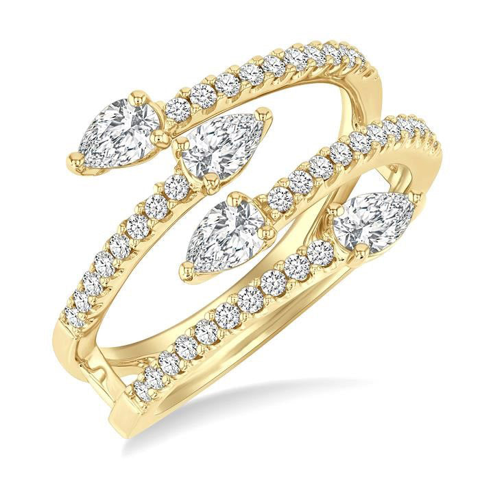 Harmony Diamond Ring in Metal
