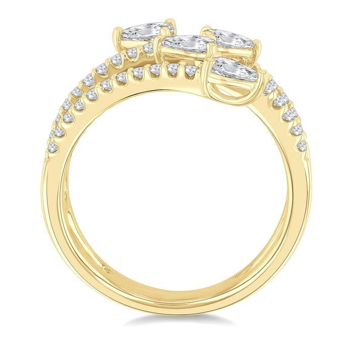 Harmony Diamond Ring in Metal