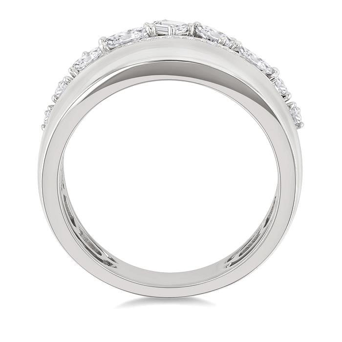 Aurora Diamond Ring in Metal
