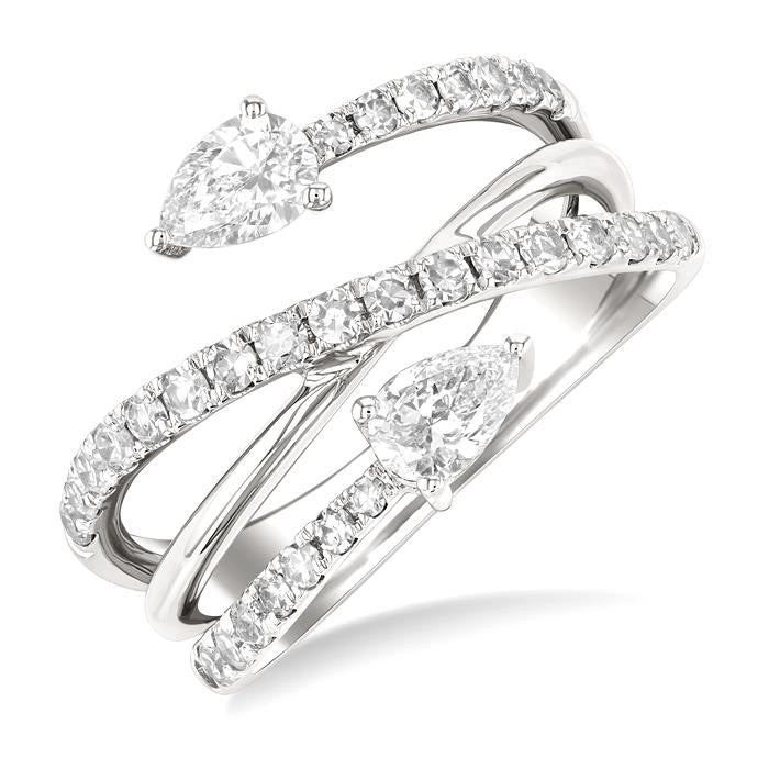 Regal Diamond Ring in Metal