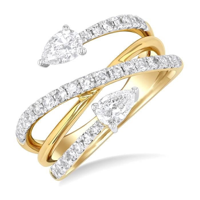 Mystique Diamond Ring in Metal
