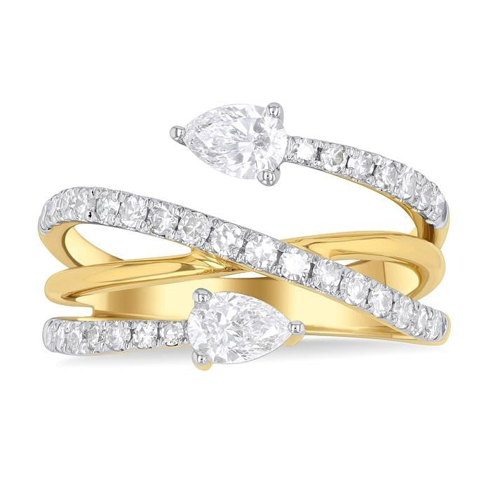 Mystique Diamond Ring in Metal