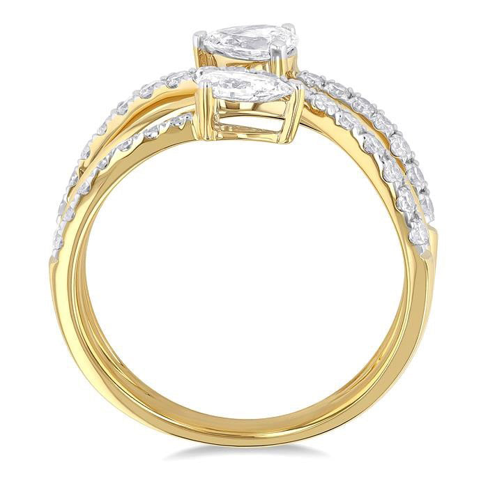 Mystique Diamond Ring in Metal