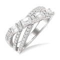 Elegance Diamond Ring in Metal