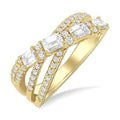 Twilight Diamond Ring in Metal