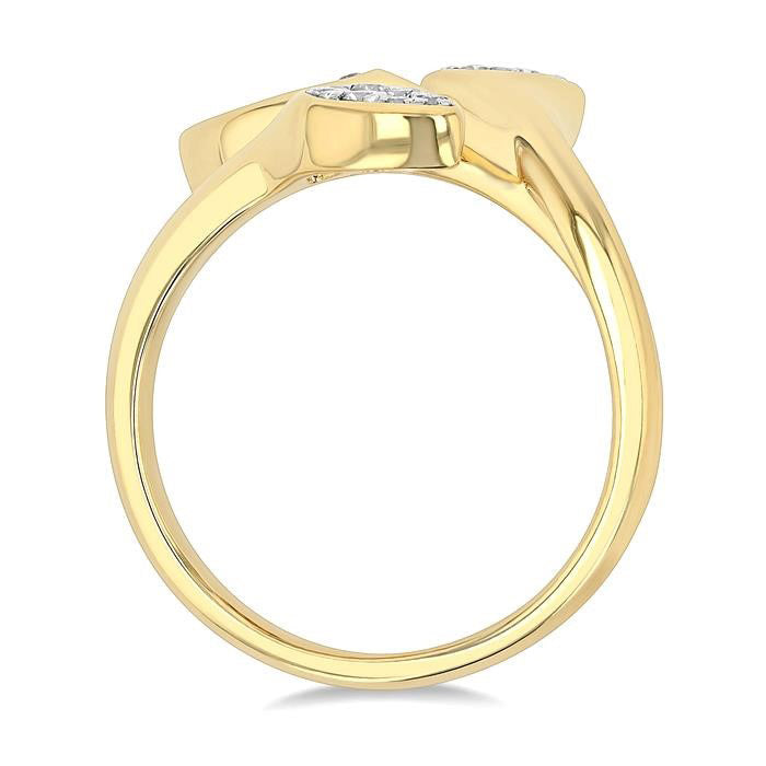 Regal Diamond Ring in Metal
