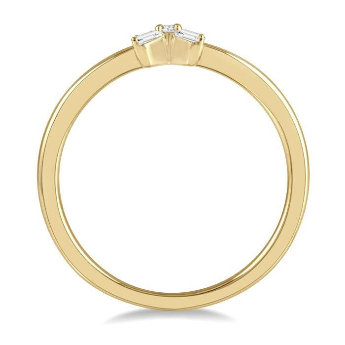 Elegance Diamond Ring in Metal
