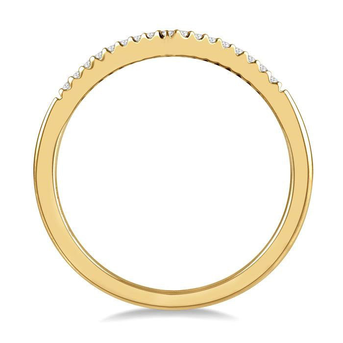 Stackable Chevron Petite Diamond Fashion Ring