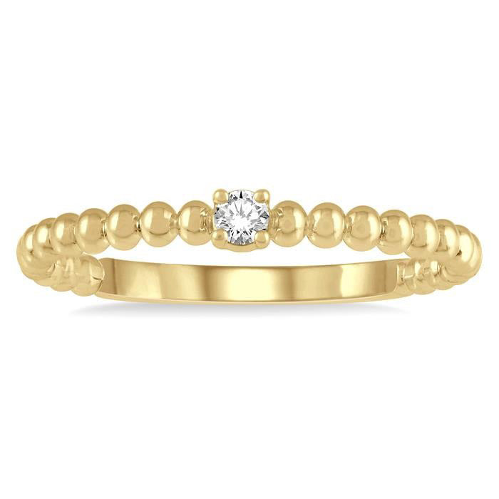 Aurora Diamond Ring in Metal