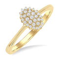 Harmony Diamond Ring in Yellow Gold