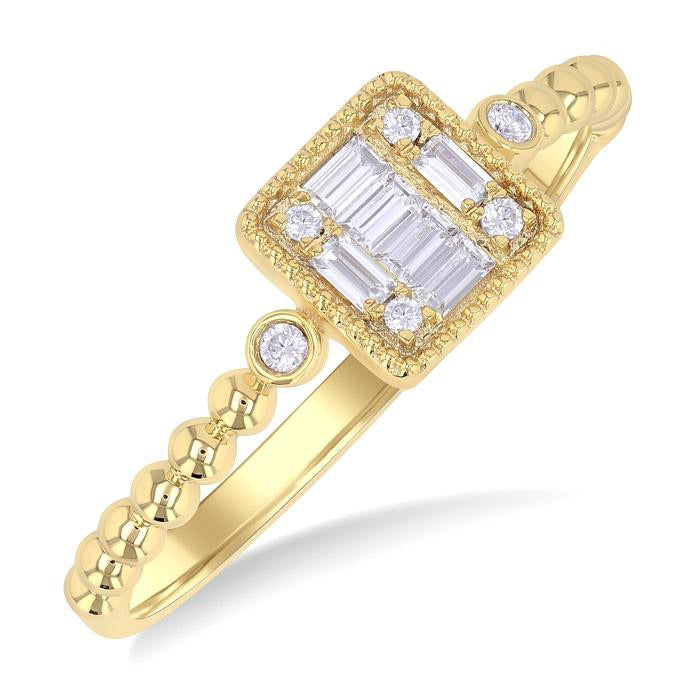 Bead Fusion Petite Diamond Fashion Ring