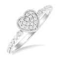 Mystique Diamond Ring in Metal