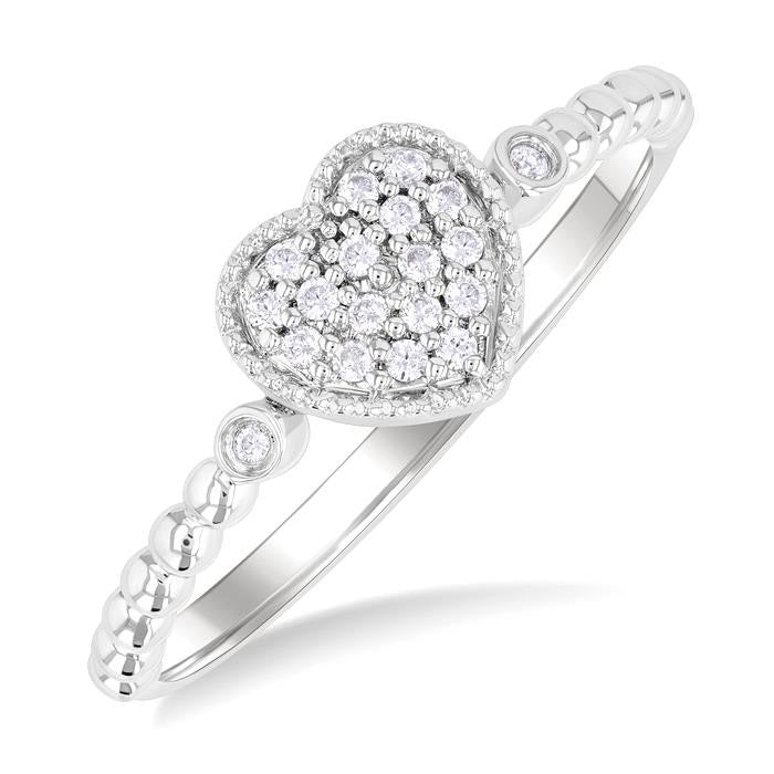 Mystique Diamond Ring in Metal