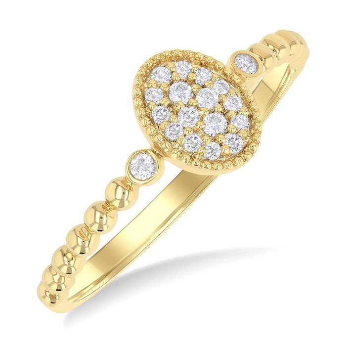 Opulence Diamond Ring in Metal