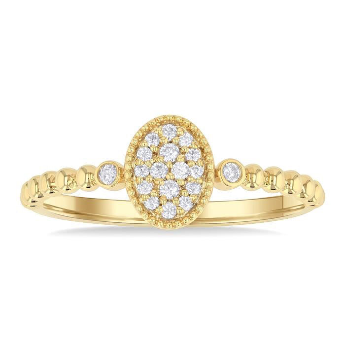 Opulence Diamond Ring in Metal