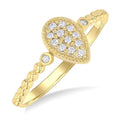 Harmony Diamond Ring in Metal
