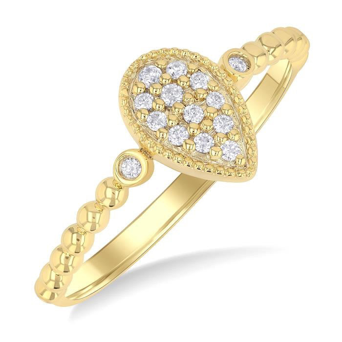 Harmony Diamond Ring in Metal