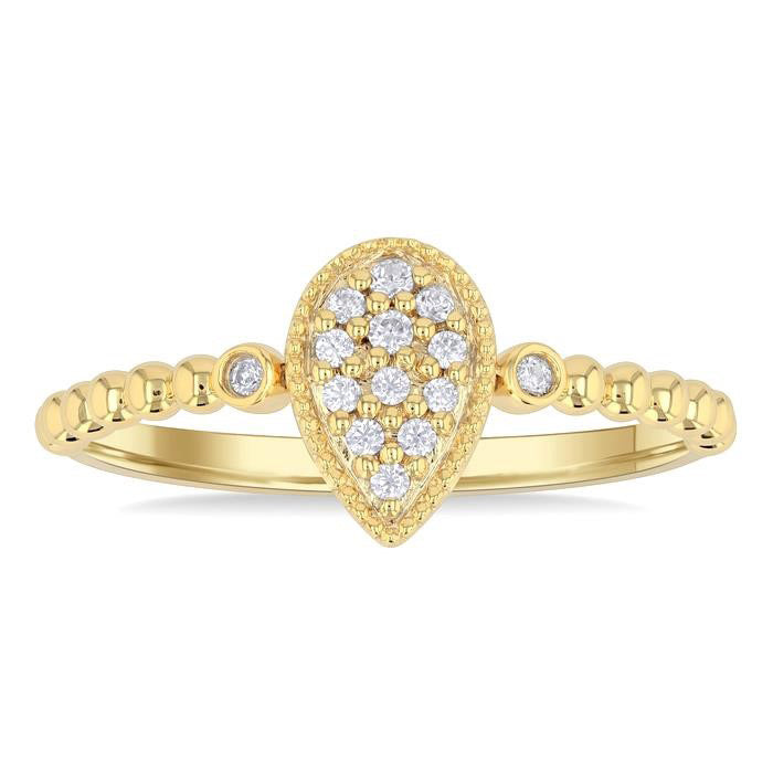 Harmony Diamond Ring in Metal