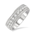 Channel Set Men's Diamond Band