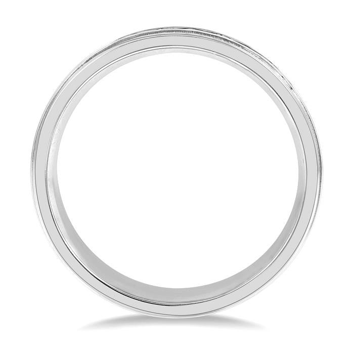 Channel Set Men's Diamond Band
