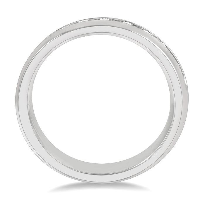 Channel Set Men's Diamond Band