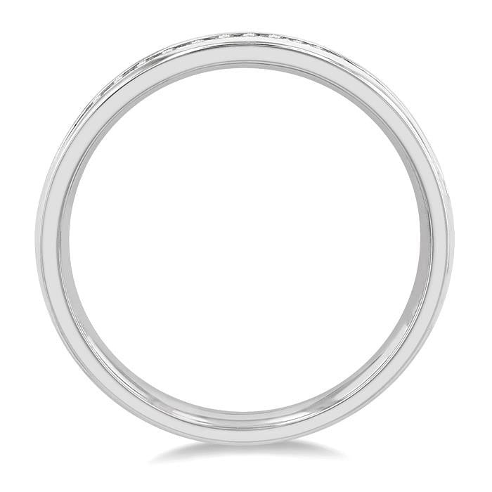 Channel Set Men's Diamond Band