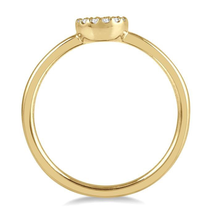 Aurora Diamond Ring in Metal