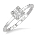 Aurora Diamond Ring in Metal