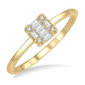 Stackable Fusion Petite Diamond Fashion Ring