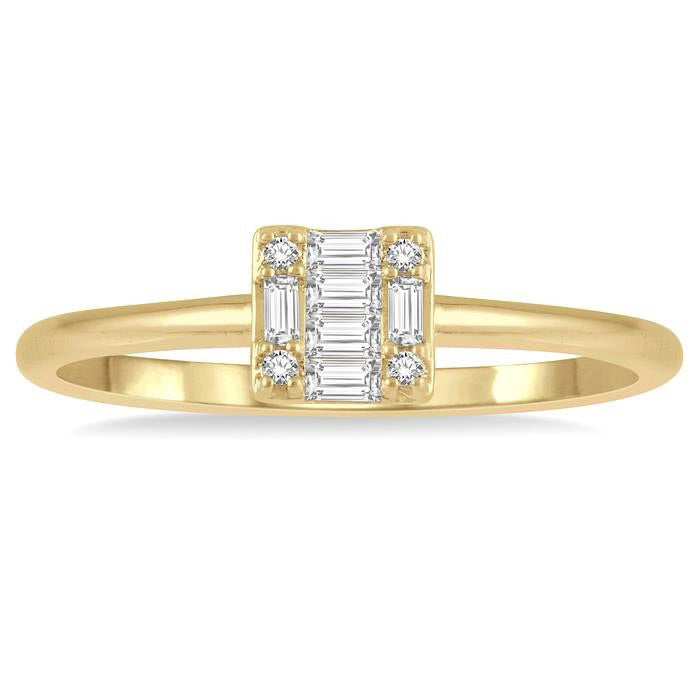 Stackable Fusion Petite Diamond Fashion Ring
