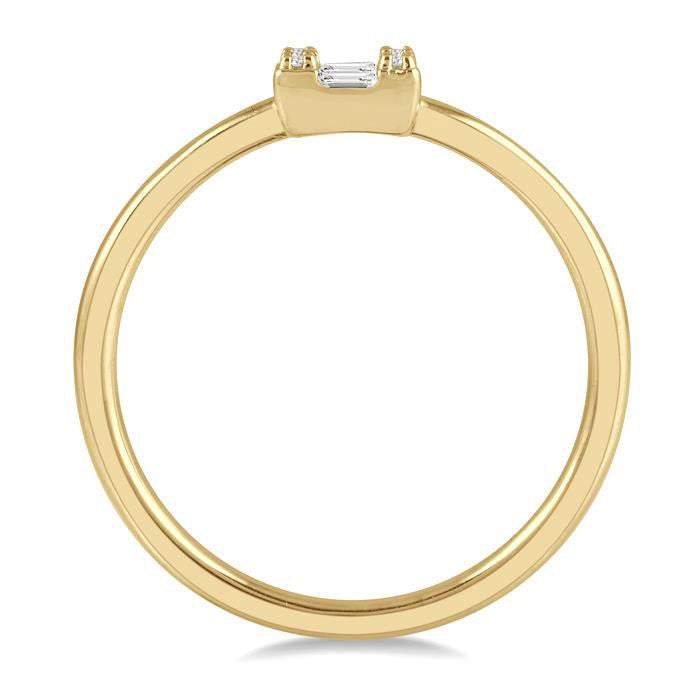 Stackable Fusion Petite Diamond Fashion Ring