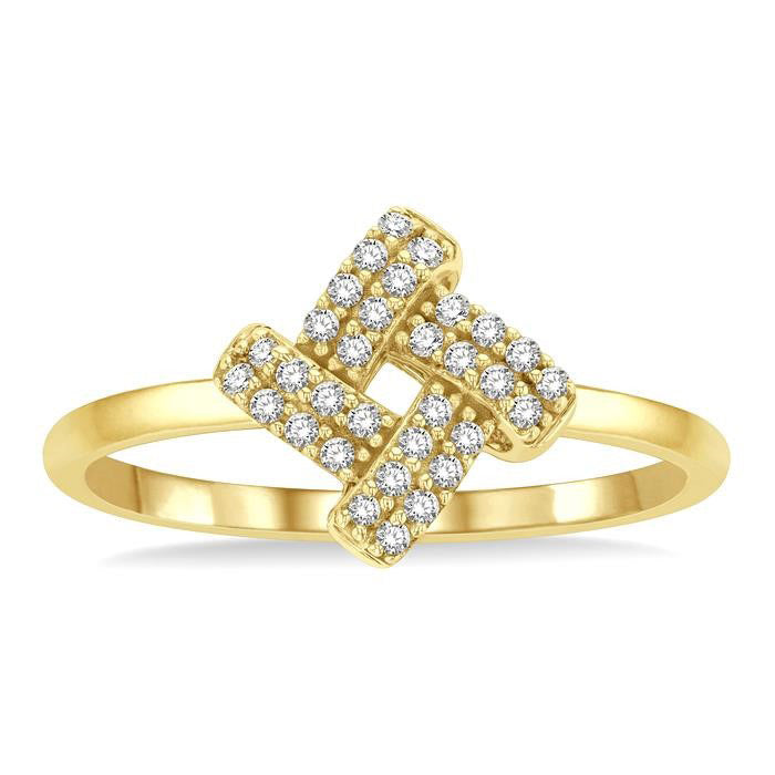 Eternal Diamond Ring in Metal