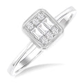 Passion Diamond Ring in White Gold