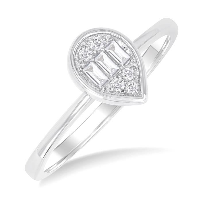 Aurora Diamond Ring in Metal