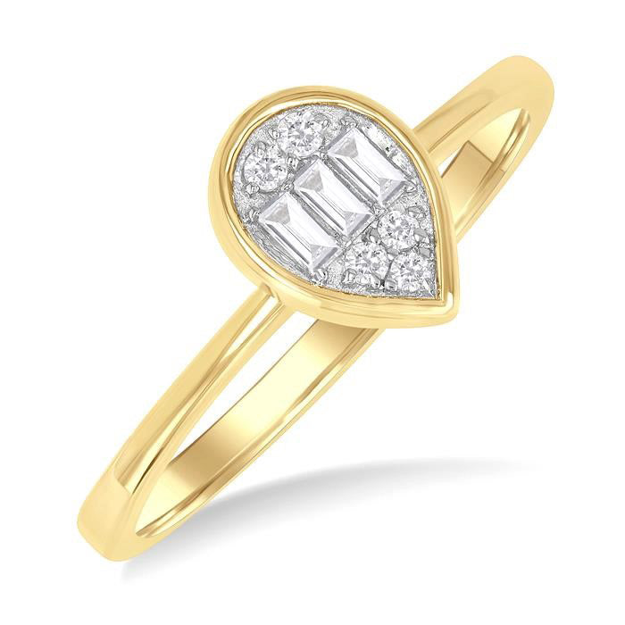 Twilight Diamond Ring in Metal