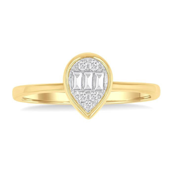 Twilight Diamond Ring in Metal