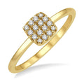 Opulence Diamond Ring in Metal
