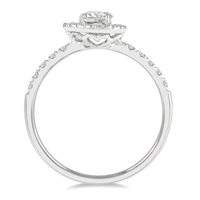 Clover Brio Diamond Ring