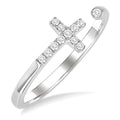 Whisper Diamond Ring in White Gold