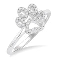 Aurora Diamond Ring in Metal